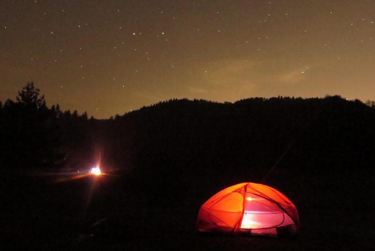 İnönü Yaylası 'nda bir gece...